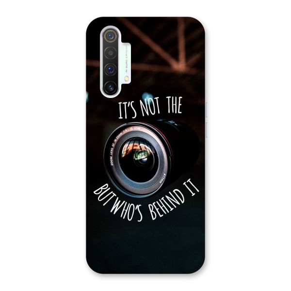 Camera Quote Back Case for Realme X3