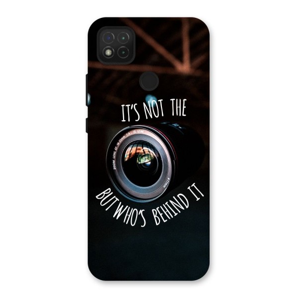 Camera Quote Back Case for Redmi 9C