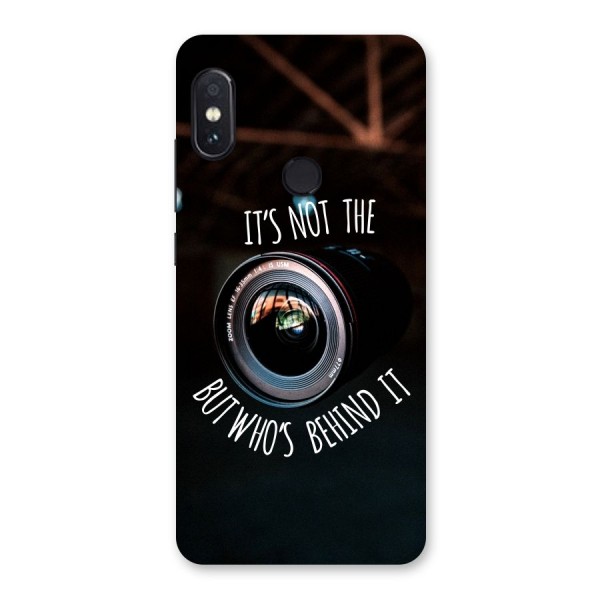 Camera Quote Back Case for Redmi Note 5 Pro