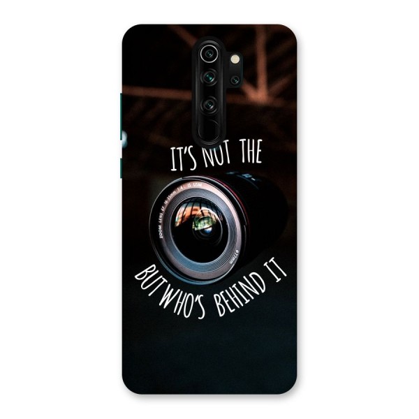 Camera Quote Back Case for Redmi Note 8 Pro