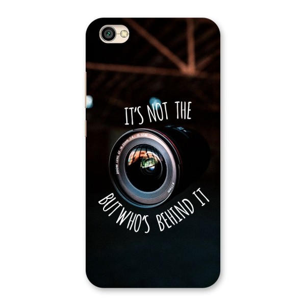 Camera Quote Back Case for Redmi Y1 Lite