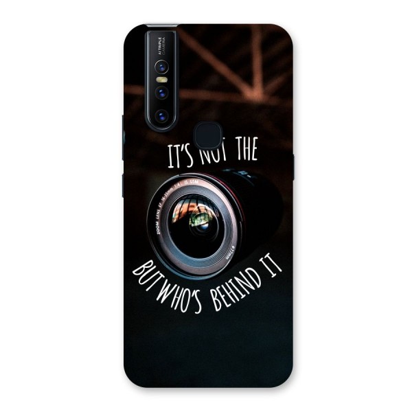 Camera Quote Back Case for Vivo V15