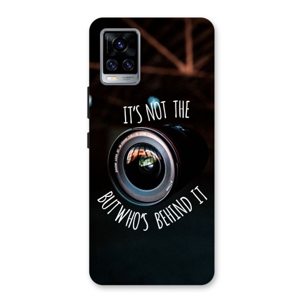 Camera Quote Back Case for Vivo V20 Pro