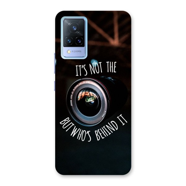 Camera Quote Back Case for Vivo V21 5G