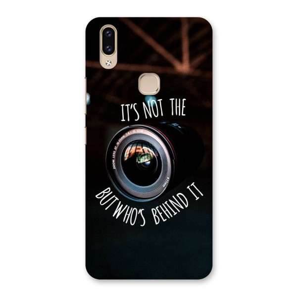 Camera Quote Back Case for Vivo V9