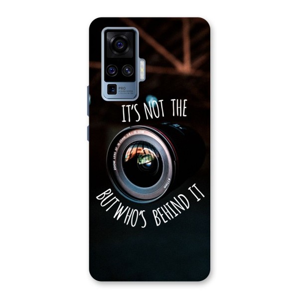 Camera Quote Back Case for Vivo X50 Pro