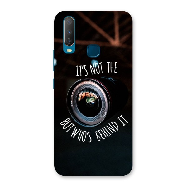 Camera Quote Back Case for Vivo Y15