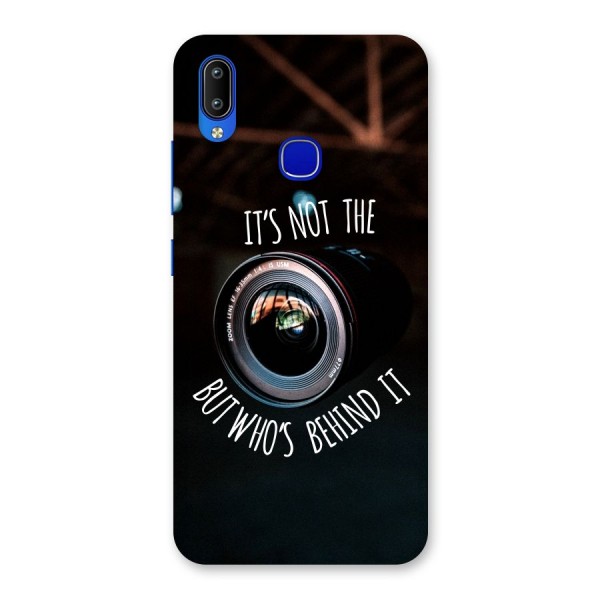 Camera Quote Back Case for Vivo Y91