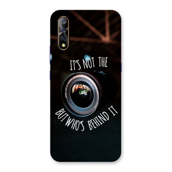 Camera Quote Back Case for Vivo Z1x