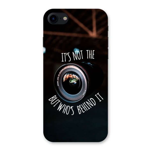 Camera Quote Back Case for iPhone SE 2020