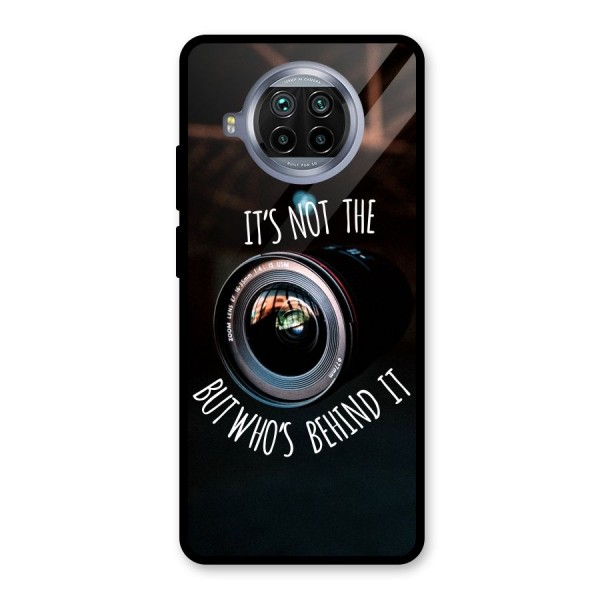 Camera Quote Glass Back Case for Mi 10i