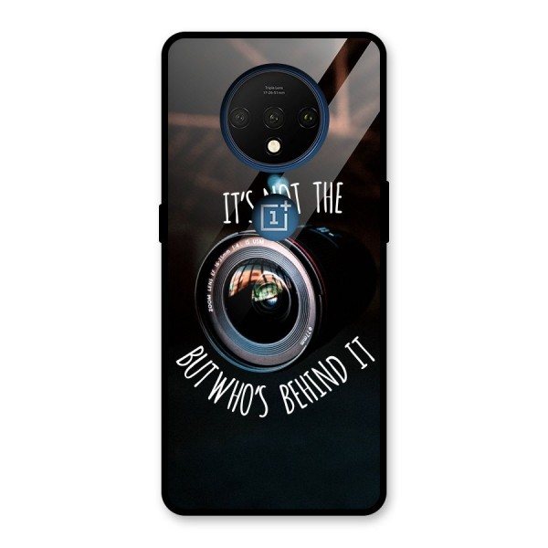 Camera Quote Glass Back Case for OnePlus 7T