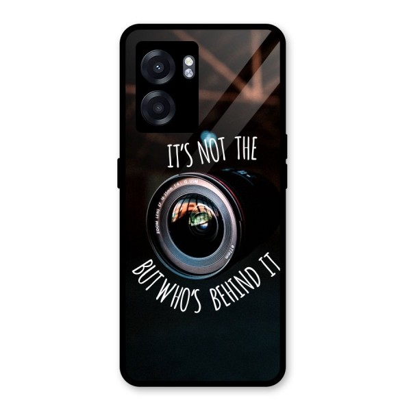 Camera Quote Glass Back Case for Oppo K10 (5G)