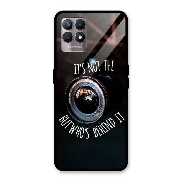 Camera Quote Glass Back Case for Realme 8i