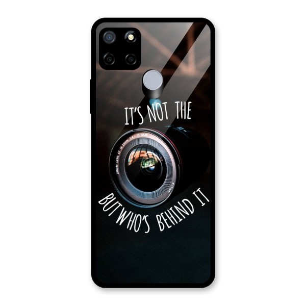 Camera Quote Glass Back Case for Realme C12