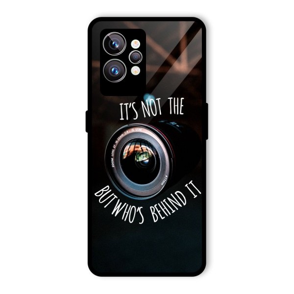 Camera Quote Glass Back Case for Realme GT2 Pro