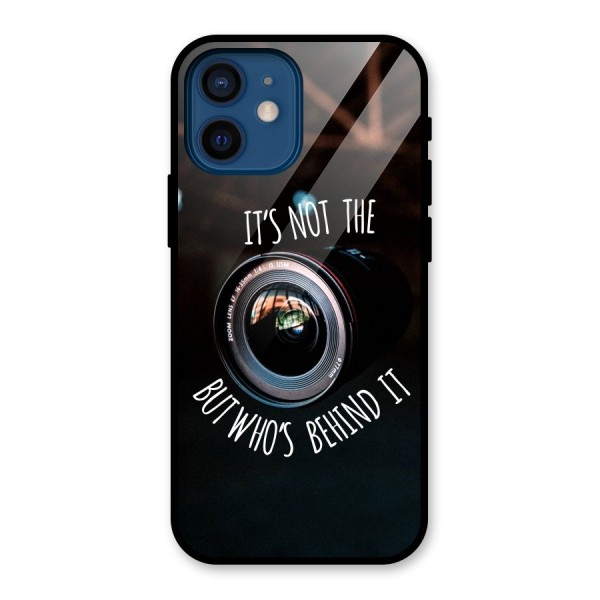 Camera Quote Glass Back Case for iPhone 12 Mini