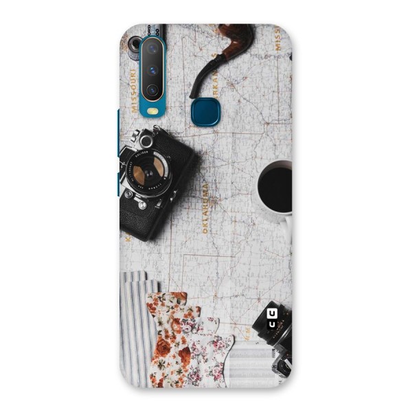 Camera Smoky Pipe Back Case for Vivo Y15