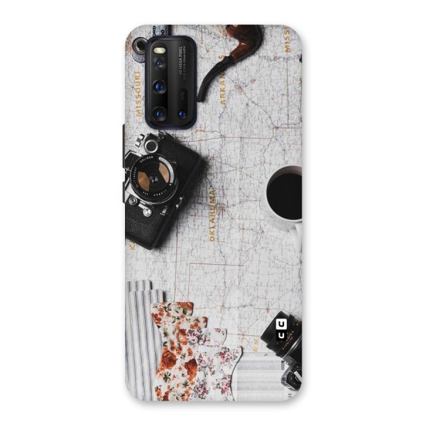 Camera Smoky Pipe Back Case for Vivo iQOO 3