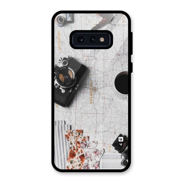 Camera Smoky Pipe Glass Back Case for Galaxy S10e