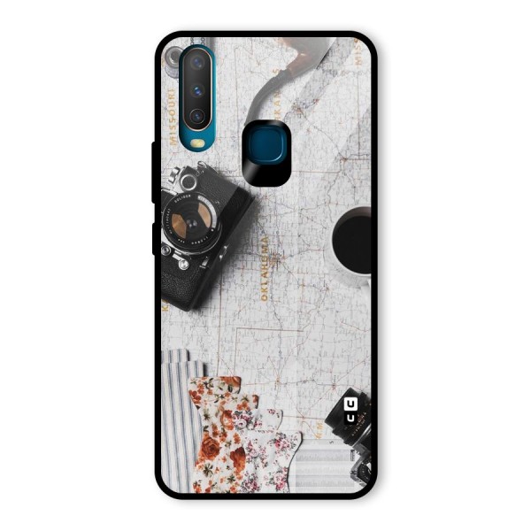 Camera Smoky Pipe Glass Back Case for Vivo Y15