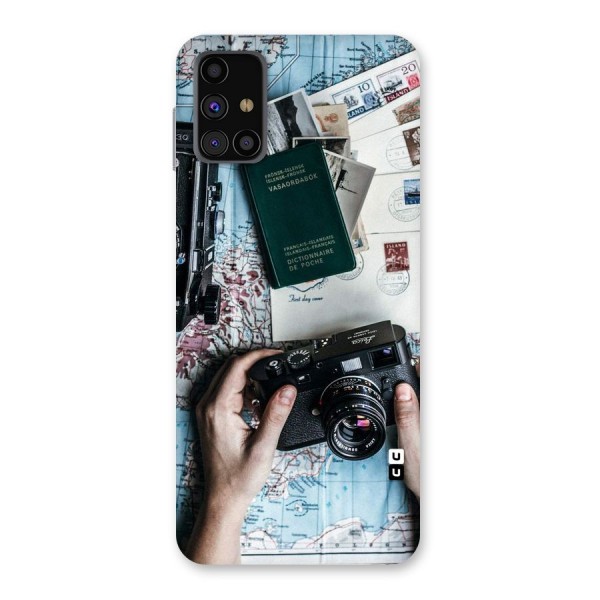 Camera and Postcards Back Case for Galaxy M31s