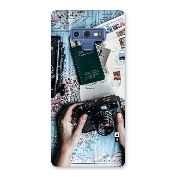 Camera and Postcards Back Case for Galaxy Note 9