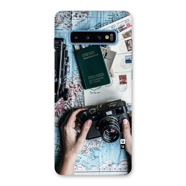 Camera and Postcards Back Case for Galaxy S10 Plus