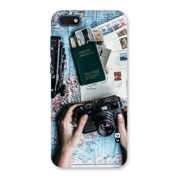 Camera and Postcards Back Case for Honor 7s