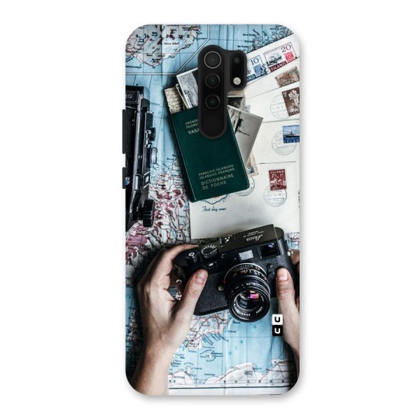 Camera and Postcards Back Case for Redmi 9 Prime