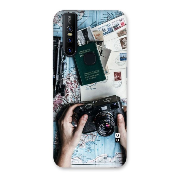 Camera and Postcards Back Case for Vivo V15