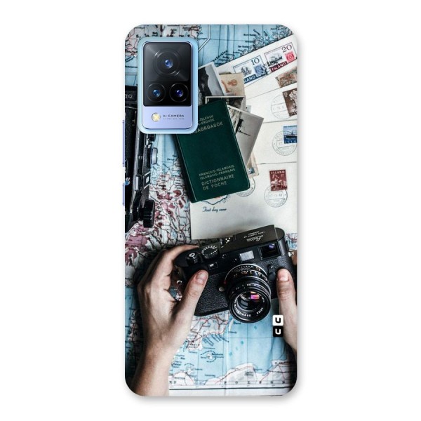 Camera and Postcards Back Case for Vivo V21 5G