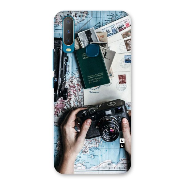 Camera and Postcards Back Case for Vivo Y15