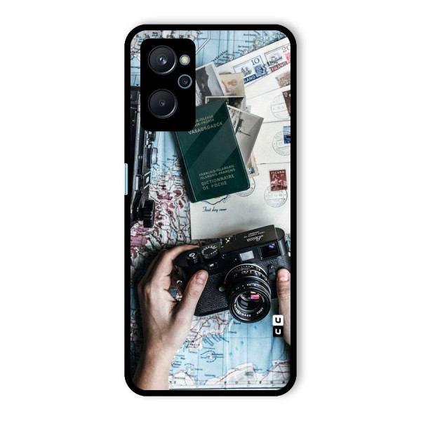 Camera and Postcards Glass Back Case for Realme 9i