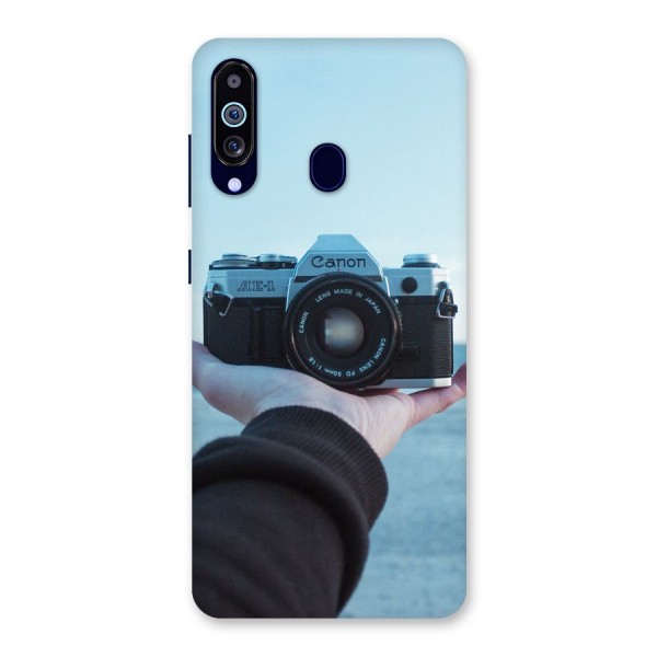 Camera in Hand Back Case for Galaxy A60