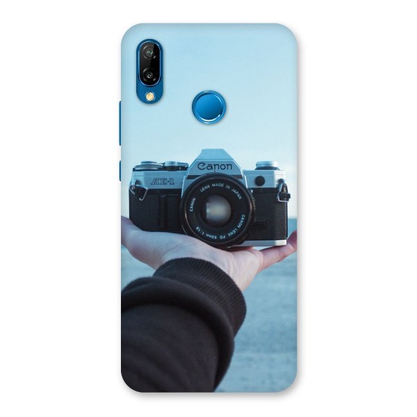 Camera in Hand Back Case for Huawei P20 Lite