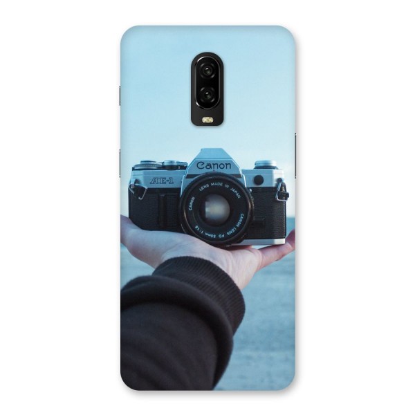 Camera in Hand Back Case for OnePlus 6T