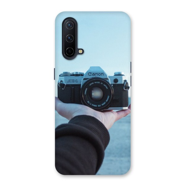 Camera in Hand Back Case for OnePlus Nord CE 5G