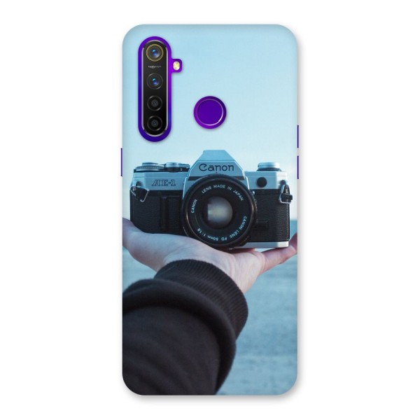 Camera in Hand Back Case for Realme 5 Pro