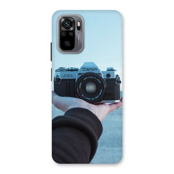 Camera in Hand Back Case for Redmi Note 10