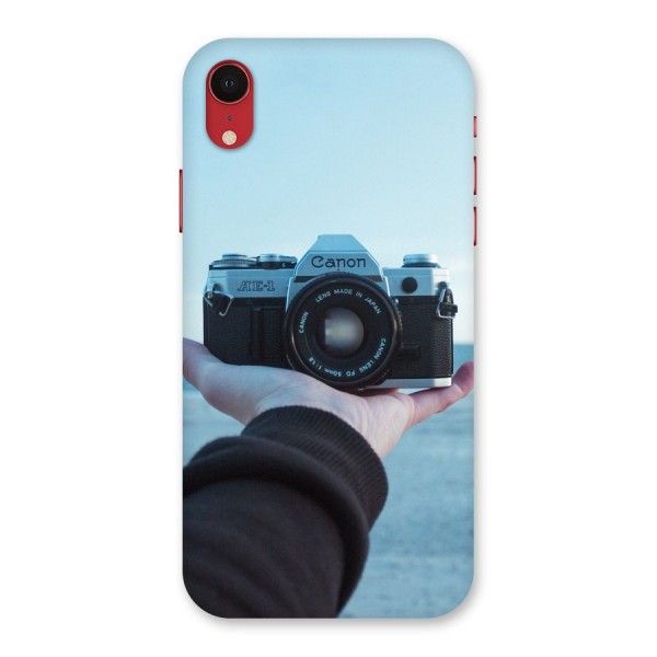 Camera in Hand Back Case for iPhone XR