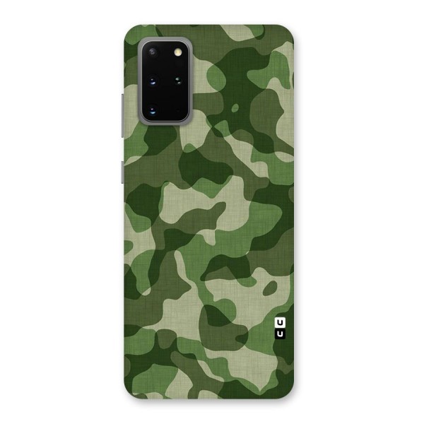 Camouflage Pattern Art Back Case for Galaxy S20 Plus