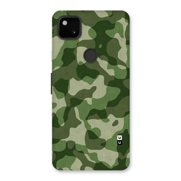 Camouflage Pattern Art Back Case for Google Pixel 4a