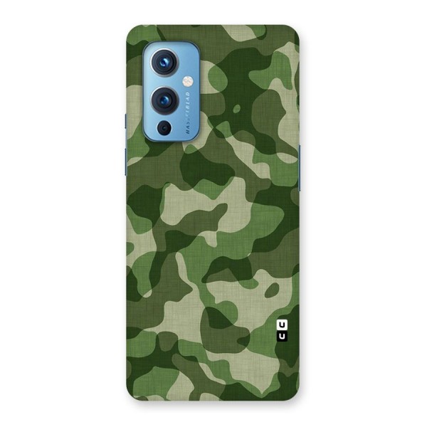 Camouflage Pattern Art Back Case for OnePlus 9