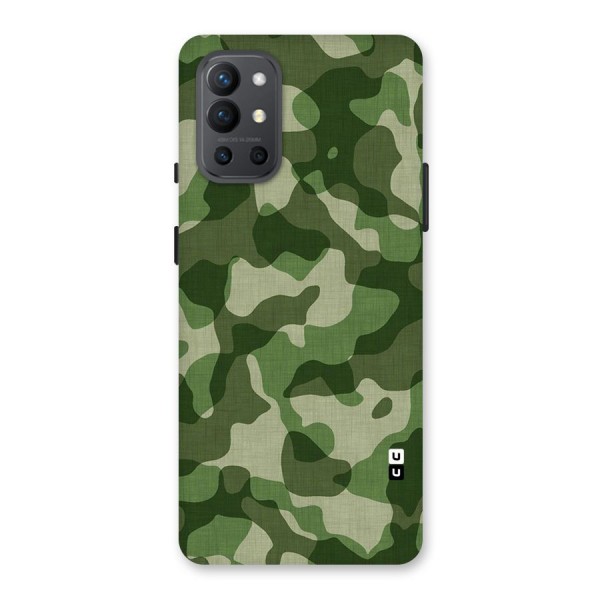 Camouflage Pattern Art Back Case for OnePlus 9R