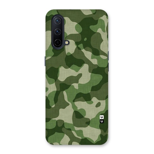 Camouflage Pattern Art Back Case for OnePlus Nord CE 5G