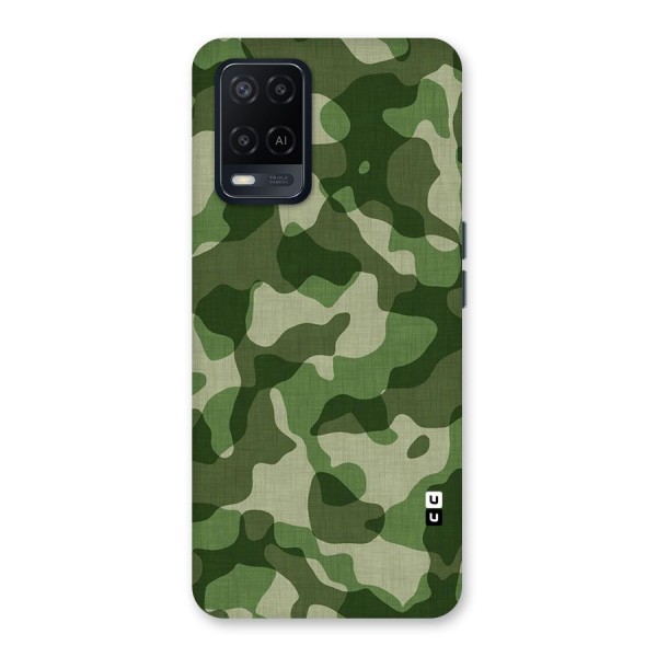 Camouflage Pattern Art Back Case for Oppo A54