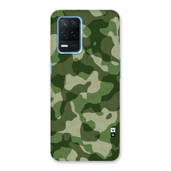 Camouflage Pattern Art Back Case for Realme 8s 5G