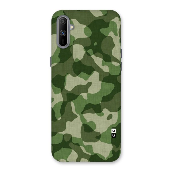 Camouflage Pattern Art Back Case for Realme C3