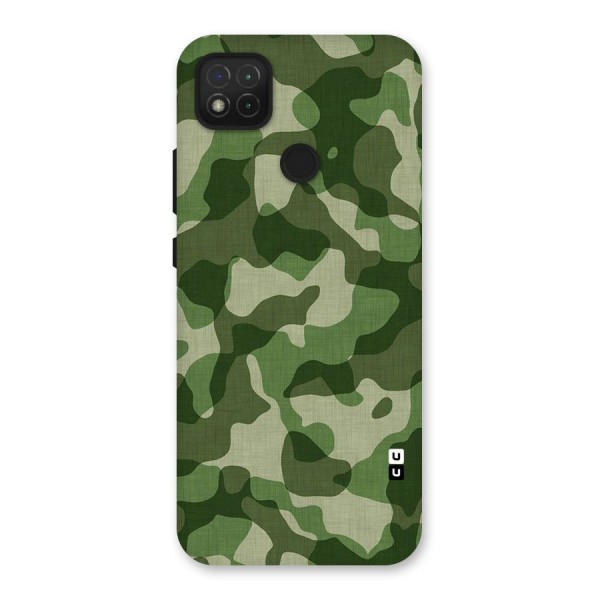 Camouflage Pattern Art Back Case for Redmi 9C